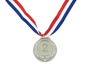 MEDALLA DE PLATA - MODELO 1 (10 uds.)