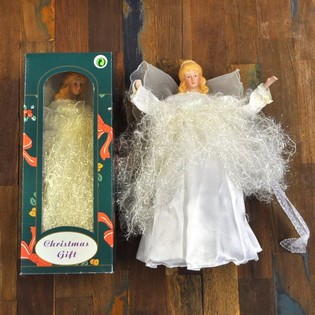 GRAN ÁNGEL DE NAVIDAD 30 CM (4 uds.)