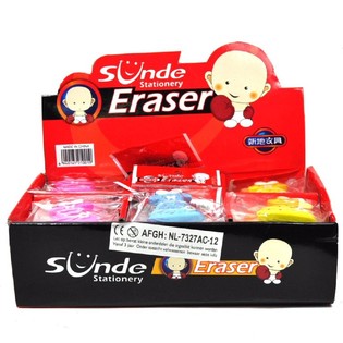 GOMA DE BORRAR CON FORMA DE VESTIDO (48 ud.)
