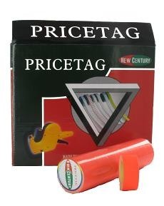 Etiquetas de Precios - Naranja (100 rollos)