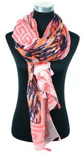 Bufanda Estilo Ibiza Rosa (1 ud.)