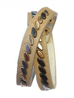 Pulsera Estilo Ibiza Taupe (1 ud.)