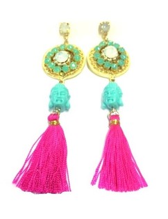 Pendientes estilo Ibiza Buda (1 ud)