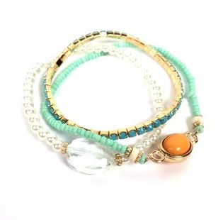 Pulsera Estilo Ibiza de 3 Capas (1 ud)