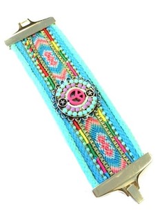 Pulsera Ancha de Lujo Mint Peace (1 ud)