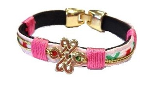 Pulsera Rosa Estilo Ibiza (1 ud.)