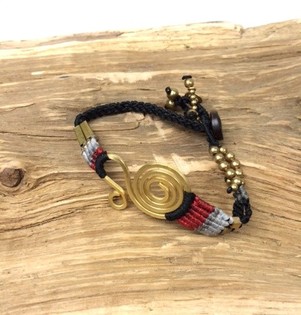 HANDMADE ORIGINALS Pulsera Negra (1 ud)