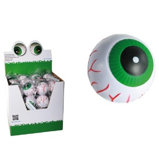 Pelotas Saltarinas Grandes y Blandas con Ojos, Ø6cm (48 uds.)