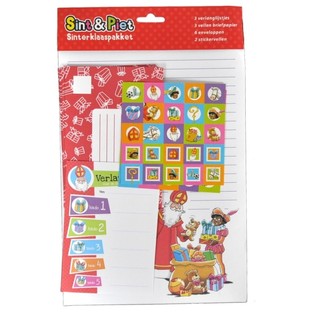 Set de Lista de Deseos de Sinterklaas / San Nicolás de 14 Piezas (Pack de 12)