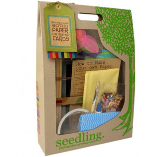 Kit Creativo SEEDLING - Crea tus Propias Tarjetas de Papel Reciclado