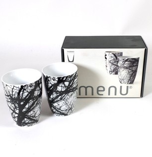 MENU - FOREST Juego de 2 Tazas Térmicas (1 set)