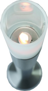 PATENT - Lámpara de aceite Slimline 18,5 cm (1 ud.)