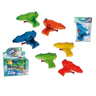 PISTOLAS DE AGUA PEQUEÑAS EN EXPOSITOR (64 uds.)