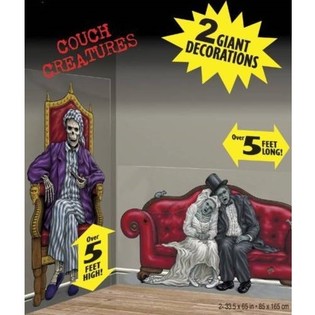 MEGA DECORACIÓN DE PARED DE TERROR (9 uds.)