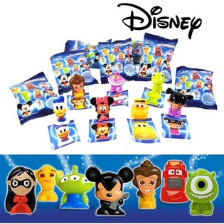 Pack de 300 Figuras DISNEY WIKKEEZZ + Pegatina en Blindbag