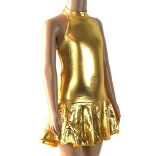 TUT&Uacute; DORADO PARA NI&Ntilde;OS - TALLA 10