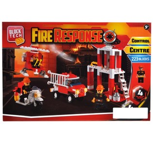 GRAN SET DE LADRILLOS DE CONSTRUCCI&Oacute;N RESPUESTA INCENDIOS - 223 PIEZAS (3 uds.)