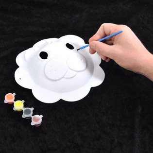 **CHOLLO** MÁSCARA DE ANIMALES PARA PINTAR (24 uds.)