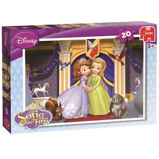 PUZZLE JUMBO DISNEY SOF&Iacute;A LA PRIMERA EN EL CASTILLO 20 PIEZAS (4 uds.)