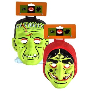 M&aacute;scaras de terror surtidas (6 uds.)