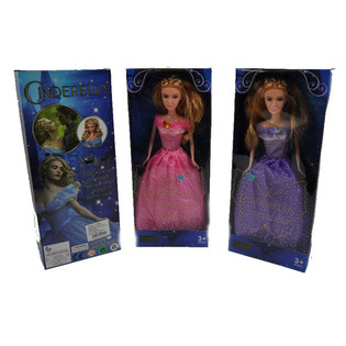 Mu&ntilde;eca de Cuento de Cenicienta, Colores Mezclados (Pack de 3)