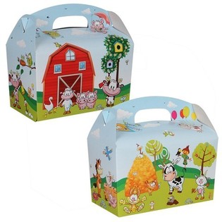Caja de Men&uacute; Infantil - Granja (50 uds.)