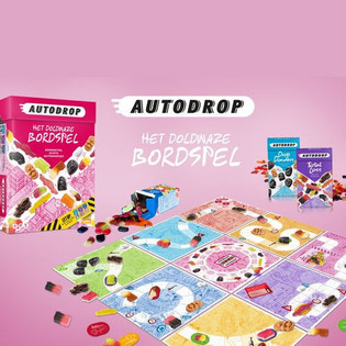 Juego Autodrop - El Loco Juego de Mesa con Caramelos (2 uds.)
