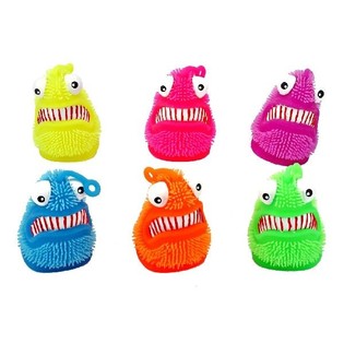 GRANDES MONSTRUOS PUFFER LUMINOSOS CON LUZ Ø9,5CM (12 uds.)