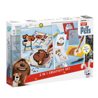 THE SECRET LIFE OF PETS - Set de Creatividad 2 en 1 (Pack de 2)