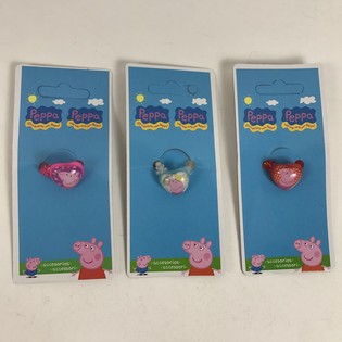Anillos infantiles Peppa Pig (24 uds.)