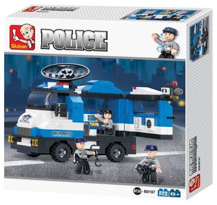 Puesto de Polic&iacute;a M&oacute;vil Sluban M38-B0187 (1 ud.)