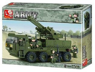 Camión Pesado Sluban Army M38-B0302 (1 ud.)
