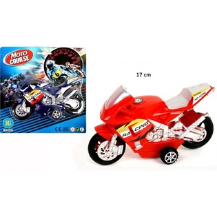 GRAN MOTO DEPORTIVA DE FRICCI&Oacute;N EN CART&Oacute;N (12 uds.)