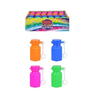 MINI POMPEROS DE JABÓN, 15ML EN EXPOSITOR (24 uds.)