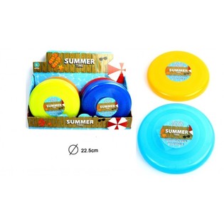 SUMMER TIME – Frisbees de Colores con Purpurina en Expositor (24 ud.)