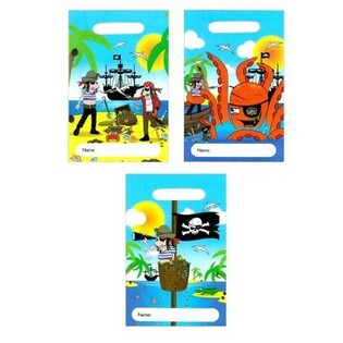 BOLSAS PARA REGALOS – PIRATAS 23x15 cm (144 uds.)