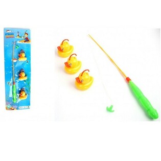 JUEGO PESCA DE PATITOS EN TARJETA GRANDE (24 uds)