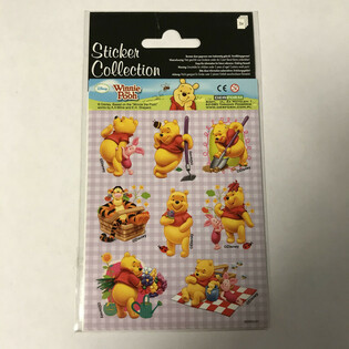 Hojas de Pegatinas: Disney Winnie the Pooh, 16 x 9 cm (10 uds.)