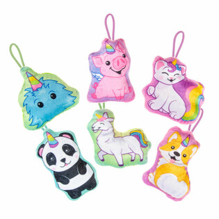 MIX PELUCHES UNICORNIOS ANIMALES - 13.5 cm (24 uds.)
