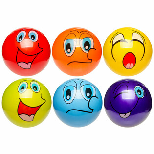 Pelota Caras Sonrientes Ø 23 cm (10 ud)