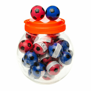 Pelotas Saltarinas de Fútbol Ø 4,3 cm en Bote (30 uds.)
