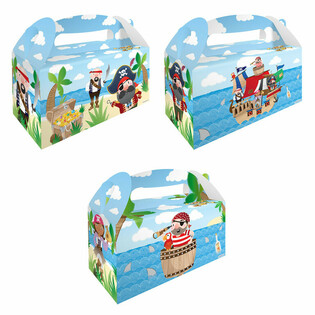Caja de Men&uacute; Pirata &ndash; 22.5 x 9.5 x 18 cm (12 uds.)