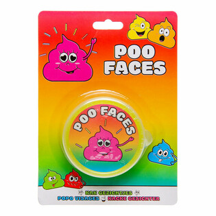 Slime Blandibl&uacute; de Caca Smiley en Tarjeta (12 Uds.)