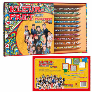 KINDEREN VOOR KINDEREN - Set de Colorear y Dibujar (6 uds.)