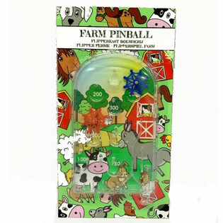 Juego de Pinball Animales de la Granja en Tarjeta