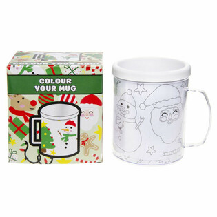 NAVIDAD - COLOREA TU PROPIO VASO (2 uds.)