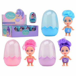 HUEVO SORPRESA BEBÉ PRINCESA EN EXPOSITOR (12 uds.)