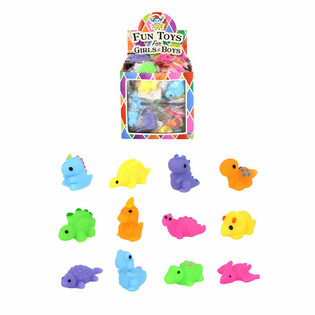 DINOSAURIOS SQUISHY PARA TÓMBOLA - DISPLAY (96 uds.)