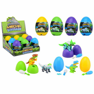 Huevo de Dino Grande Kit de Construcción - Display (9 unidades)