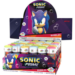 Pompas de Jabón SONIC - 60ml - Expositor (36 uds.)